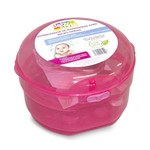 Ficha técnica e caractérísticas do produto Esterilizador de Mamadeira para Microondas Rosa Baby Style