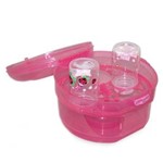 Ficha técnica e caractérísticas do produto Esterilizador de Micro-ondas para Mamadeiras Baby Style Rosa