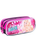 Ficha técnica e caractérísticas do produto Estojo Duplo Barbie Rock In Royals Rosa - Sestini