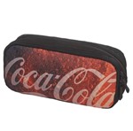 Ficha técnica e caractérísticas do produto Estojo Duplo Coca Cola Refreshing 7118514-Pacific