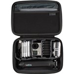 Ficha técnica e caractérísticas do produto Estojo para Câmera GO Pro com Suportes e Acessórios - Preto
