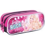 Ficha técnica e caractérísticas do produto Estojo Tecido Barbie Rock N Royals Gd 2Ziper Sestini