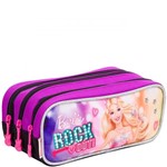 Ficha técnica e caractérísticas do produto Estojo Triplo Barbie Rock In Royals Roxo - Sestini