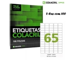 Ficha técnica e caractérísticas do produto Etiqueta Adesiva A4 CA4351 21,20X38,10 Colacril 200 Fls