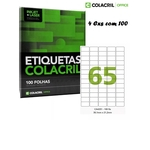 Ficha técnica e caractérísticas do produto Etiqueta Adesiva A4 CA4351 21,20X38,10 Colacril 400 Fls