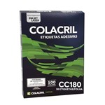 Ficha técnica e caractérísticas do produto Etiqueta Adesiva Colacril CC180 25,4x66,7mm com 3000 Etiquetas