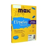 Ficha técnica e caractérísticas do produto Etiqueta Adesiva Maxprint 6180 25,4x66,7mm com 100 Folhas