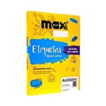 Ficha técnica e caractérísticas do produto Etiqueta Adesiva Maxprint A4350 99x55,8mm com 100 Folhas