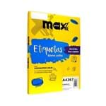 Ficha técnica e caractérísticas do produto Etiqueta Adesiva Maxprint A4367 210x297mm com 100 Folhas