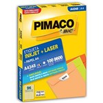 Ficha técnica e caractérísticas do produto Etiqueta Inkjet/laser A4348 Pimaco 100 Folhas 9600 Etiquetas 17,0 X 31,0 MM