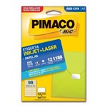Ficha técnica e caractérísticas do produto Etiqueta Inkjet Laser A5 12X19Mm A5Q-1219 Pimaco