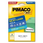 Ficha técnica e caractérísticas do produto Etiqueta Inkjet Laser A5 50X100Mm A5Q-50100 Pimaco