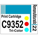 Ficha técnica e caractérísticas do produto Etiqueta para Cartucho Hp22 Color (C9352) - 10 Uni