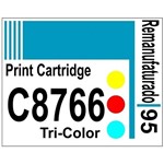 Ficha técnica e caractérísticas do produto Etiqueta para Cartucho Hp95 Color (C8766) - 10 Uni