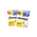 Ficha técnica e caractérísticas do produto Etiqueta para Impressora a Laser com 100 Folhas 215,9x279,4 492219 - Maxprint