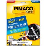 Etiqueta Pimaco Carta Inkjet e LASER 8099l com 150 Unidades