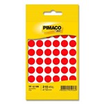 Ficha técnica e caractérísticas do produto Etiqueta Pimaco Tp-12 Vermelho - 5 Folhas