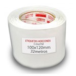 Ficha técnica e caractérísticas do produto Etiquetas Adesivas 100x120 Mm Couche 32 Metros - Adeconex