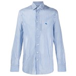Ficha técnica e caractérísticas do produto Etro Camisa com Abotoamente e Listras - Azul