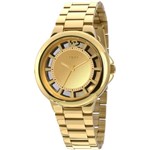 Ficha técnica e caractérísticas do produto Euro Relógio Feminino Dourado/ EU2035XYQ/4D
