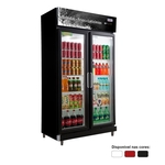 Ficha técnica e caractérísticas do produto Expositor de Bebidas Vertical 2 Portas 770 Litros Economic - RF-020 - Frilux