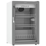 Ficha técnica e caractérísticas do produto Expositor Vertical 100 Litros Venax VV100 Porta de Vidro - - 220V