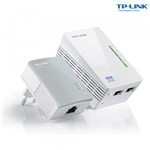 Ficha técnica e caractérísticas do produto Extensor de Alcance Powerline 300mbps TL-WPA4220KIT - TP-Link