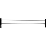 Ficha técnica e caractérísticas do produto Extensor para Grade 10cm Preto - Romati