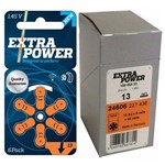 EXTRA POWER - 13 / PR48 - Bateria para Aparelho Auditivo - 60 Unidades