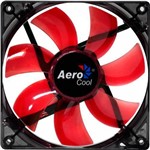 Ficha técnica e caractérísticas do produto Fan Aerocool Lightning 12cm Vermelho
