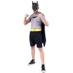 Ficha técnica e caractérísticas do produto Fantasia Adulto Curta Batman Pop Tam. G