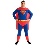 Ficha técnica e caractérísticas do produto Fantasia Adulto Standard - Super Homem Liga da Justiça - Sulamericana