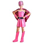 Ficha técnica e caractérísticas do produto Fantasia Barbie Super Princesa de Luxo P 2-4