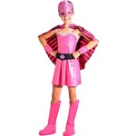 Ficha técnica e caractérísticas do produto Fantasia Barbie Super Princesa Luxo/P
