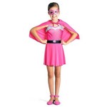 Fantasia Barbie Super Princesa Pop M - Sulamericana