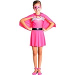 Ficha técnica e caractérísticas do produto Fantasia Barbie Super Princesa Pop/P