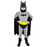 Ficha técnica e caractérísticas do produto Fantasia Batman Infantil Liga da Justiça Sulamericana Completa - M / 5 - 8