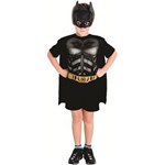 Ficha técnica e caractérísticas do produto Fantasia Batman Infantil Pop o Cavaleiro das Trevas Ressurge - G / 9 - 12