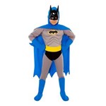 Ficha técnica e caractérísticas do produto Fantasia Batman Luxo - os Bravos e Destemidos