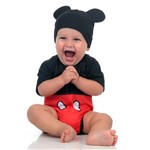 Ficha técnica e caractérísticas do produto Fantasia Body Bebê Mickey P