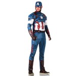Ficha técnica e caractérísticas do produto Fantasia Capitão América Adulto - Vingadores - Avengers - Marvel