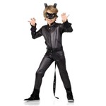 Ficha técnica e caractérísticas do produto Fantasia Cat Noir Luxo - Miraculous