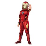 Ficha técnica e caractérísticas do produto Fantasia Clássica Luxo - Homem de Ferro - Avengers - Marvel - Rubies