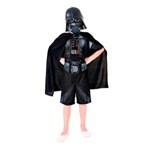 Ficha técnica e caractérísticas do produto Fantasia Darth Vader Curta Rubies Star Wars - P