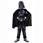 Ficha técnica e caractérísticas do produto Fantasia Darth Vader Longa - Tamanho G 10 a 12 Anos - Rubies