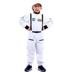 Ficha técnica e caractérísticas do produto Fantasia de Astronauta Infantil de Luxo - P