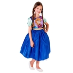 Ficha técnica e caractérísticas do produto Fantasia Frozen - Princesa Anna - Standard - Infantil
