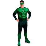 Ficha técnica e caractérísticas do produto Fantasia Hal Jordan Lanterna Verde Adulto Luxo Rubies G 46-48