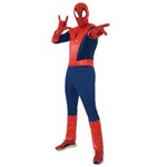 Ficha técnica e caractérísticas do produto Fantasia Homem Aranha Adulto - Spider Man - AZUL