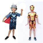 Ficha técnica e caractérísticas do produto Fantasia Homem De Ferro E Thor